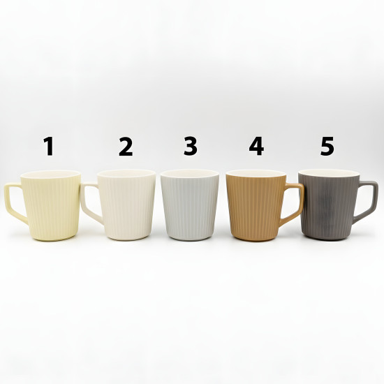 Porcelain Mug Set - 4 Pcs